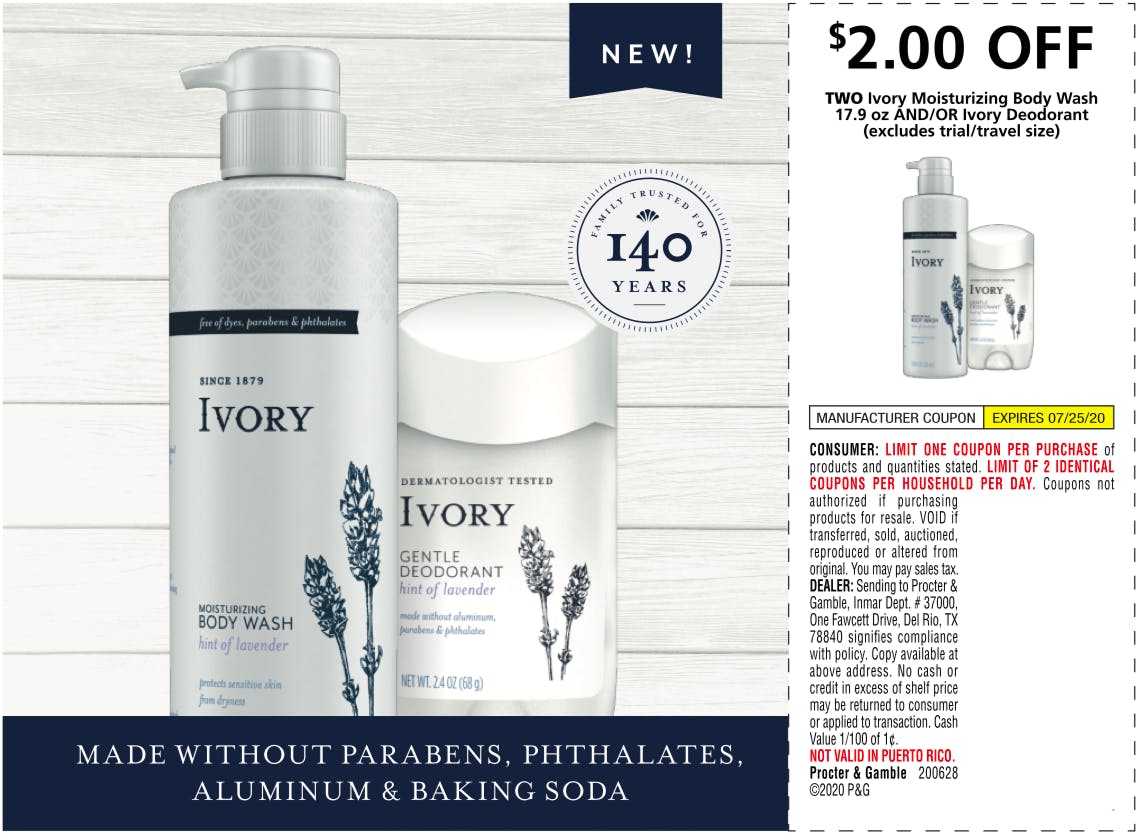 Ivory Body Products 2 72 At Walmart In Store Only The Krazy Coupon Lady