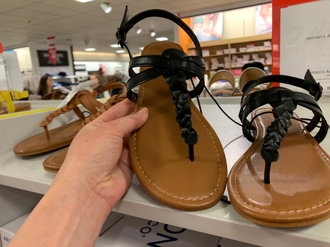 jcp womens sandals