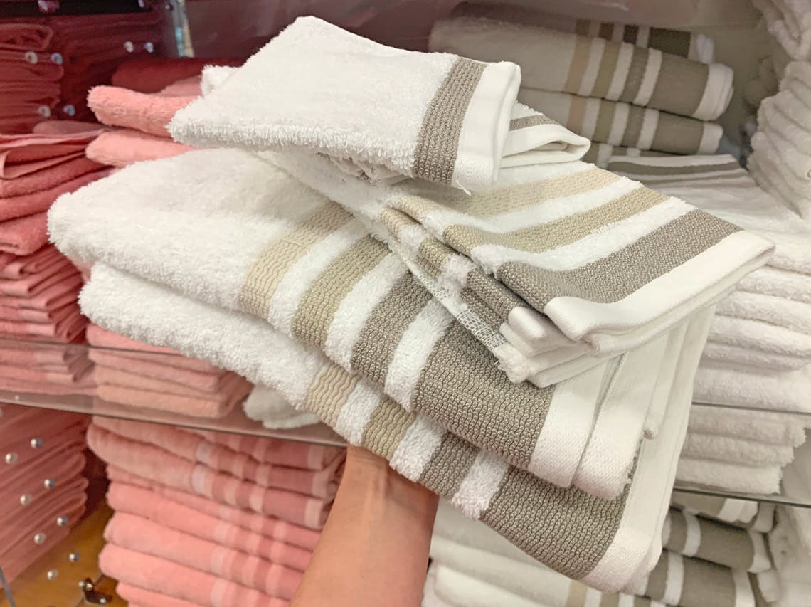 2.99 Bath Towels & 13.49 6Piece Towel Sets at JCPenney The Krazy