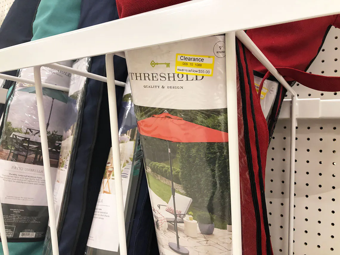 In Store 50 Off Patio Umbrellas At Target The Krazy Coupon Lady