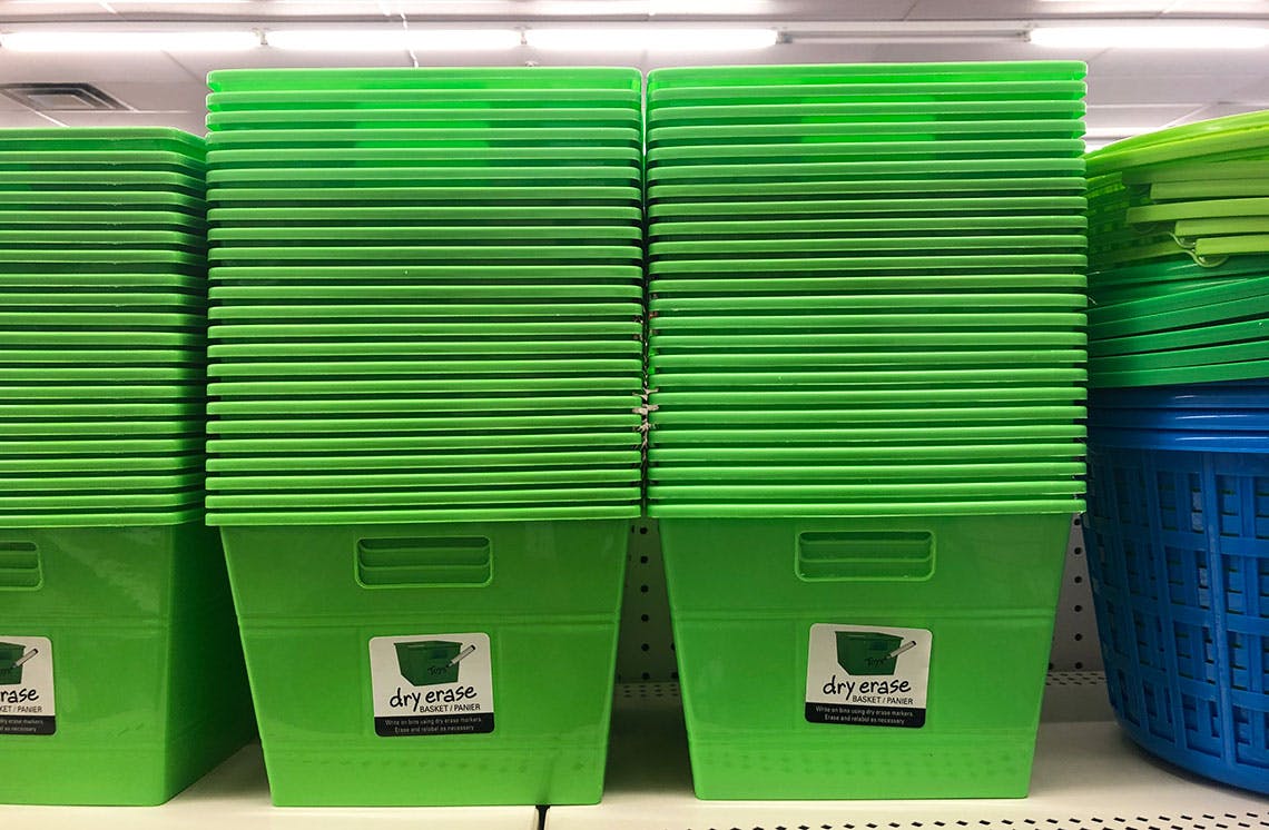 Dollar Tree Storage Bins, Just $1 Each - The Krazy Coupon Lady