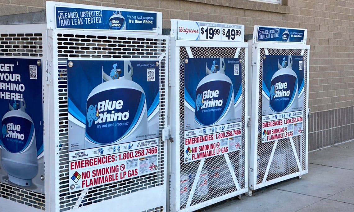 Blue Rhino Propane Exchange As Low As 8 99 At Walgreens The Krazy Coupon Lady