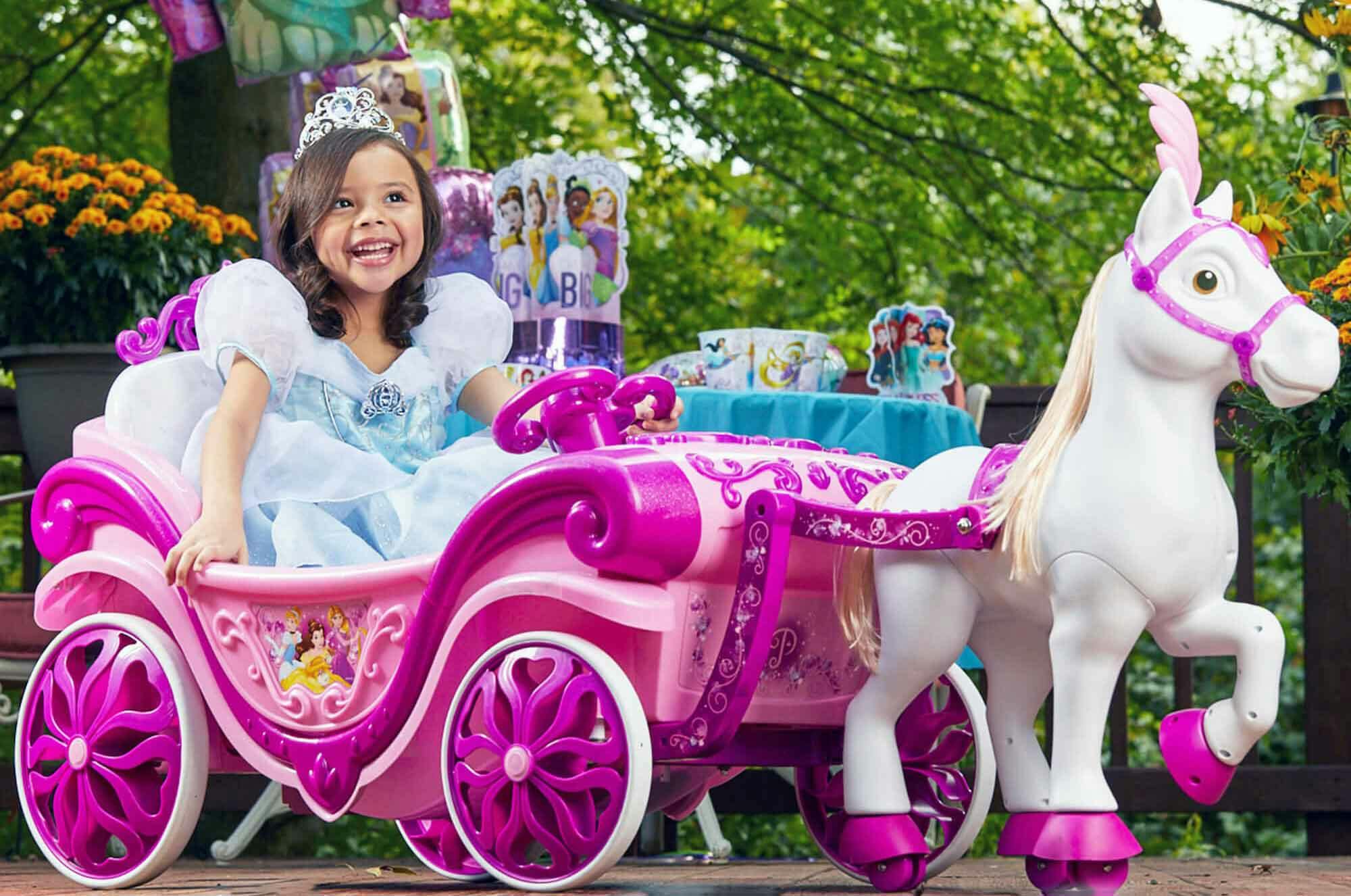 disney princess carriage ride on