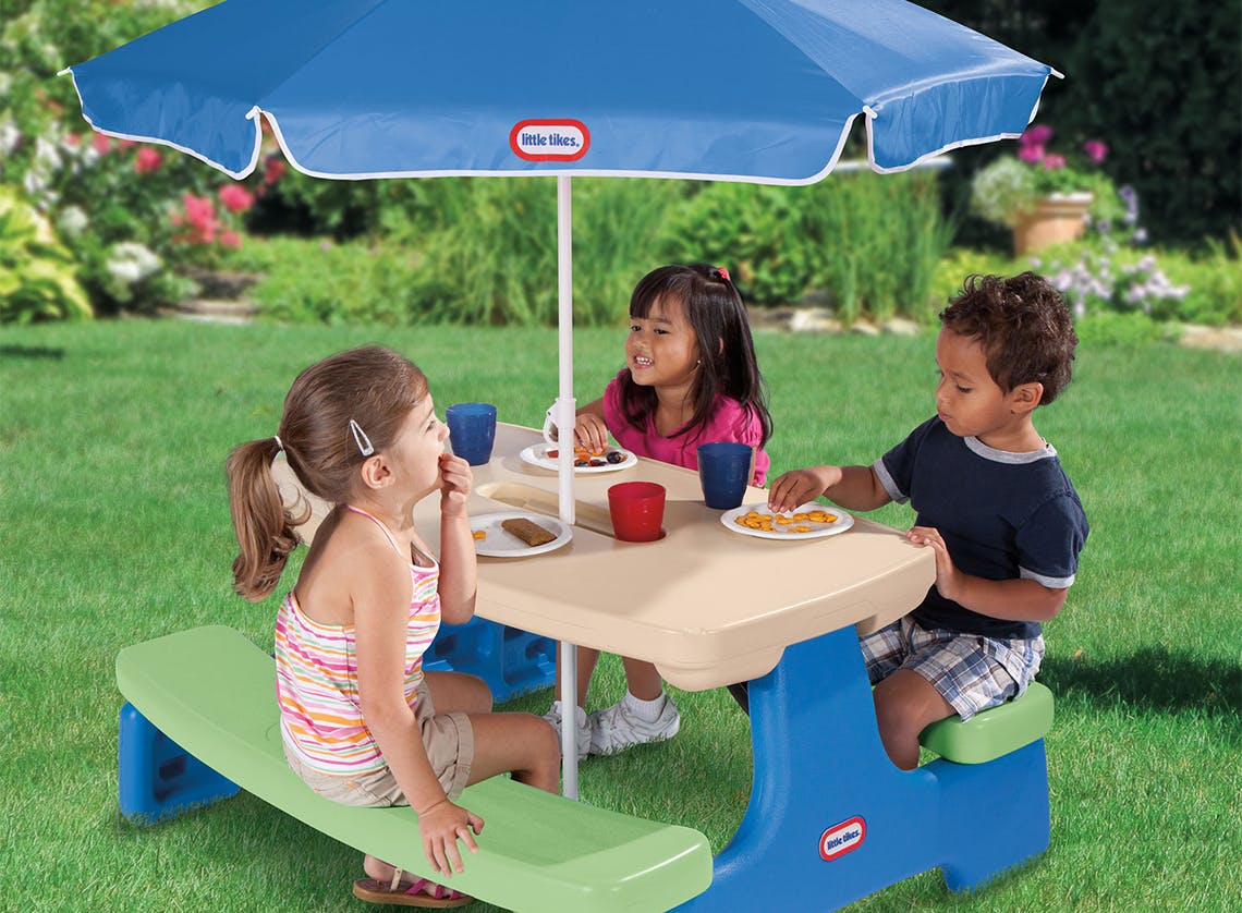 little tikes picnic table target