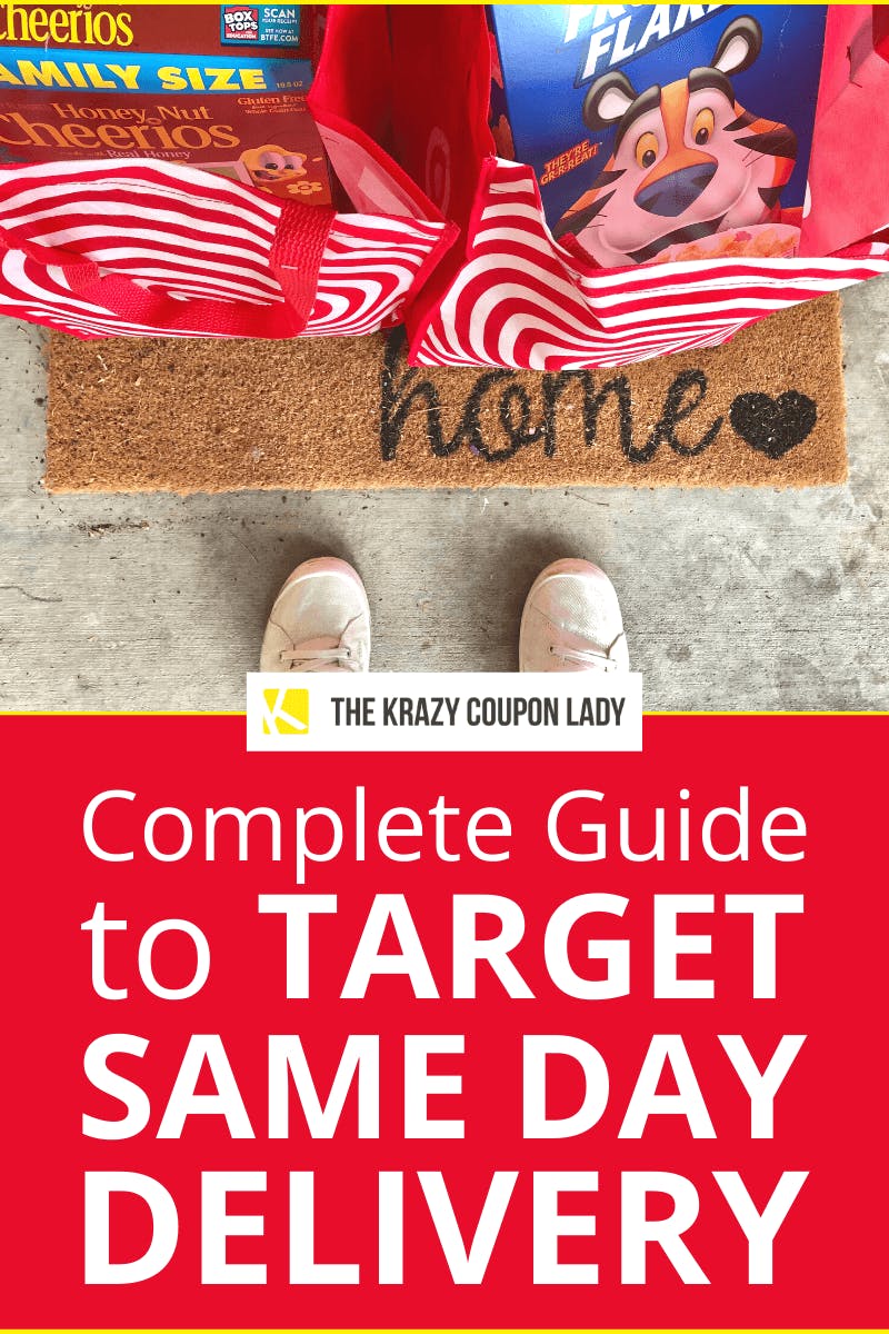 Your Guide to Target SameDay Grocery Delivery The Krazy Coupon Lady