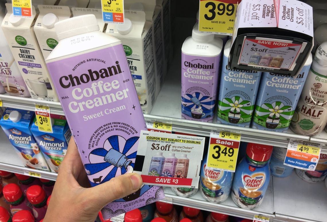 chobani peppermint mocha creamer nutrition