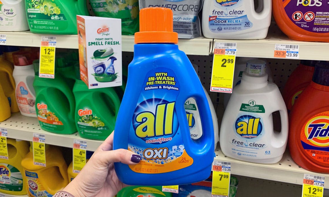 all detergent price