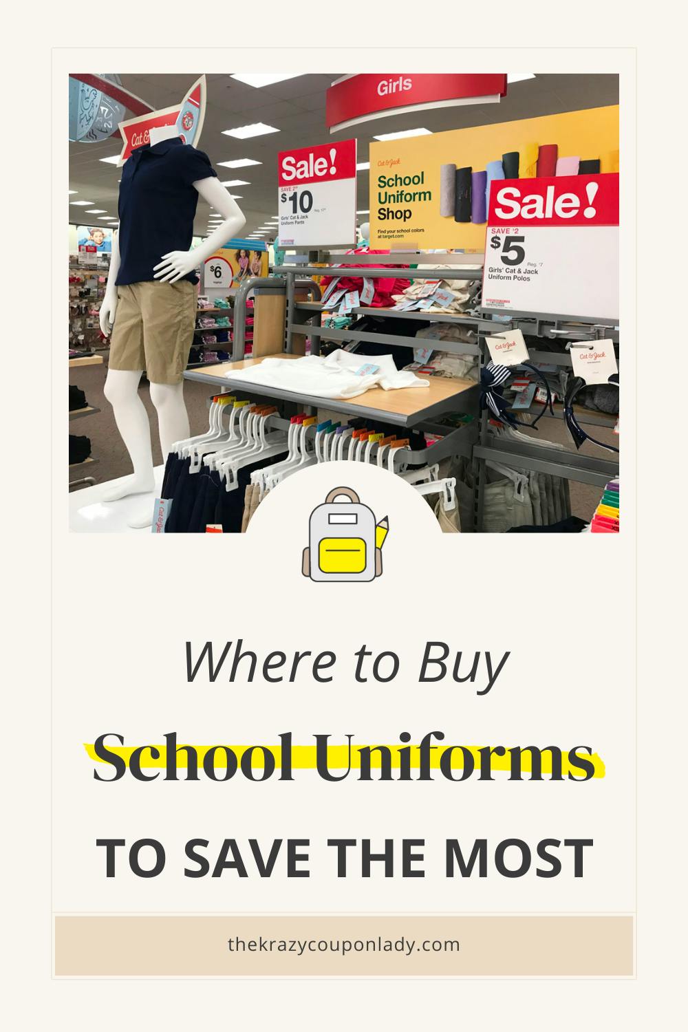 Cheap School Uniforms: Where To Buy On Sale 2023 - The Krazy Coupon Lady