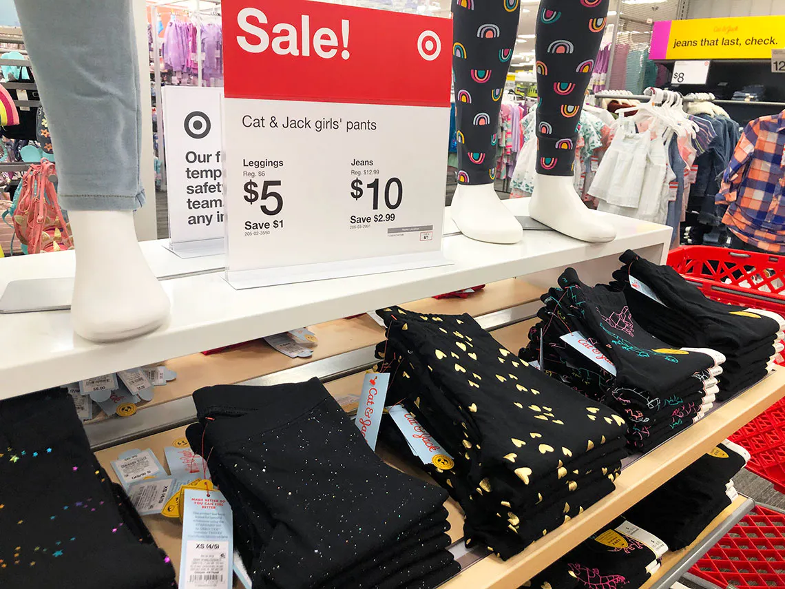 Cat Jack Girls Leggings Only 4 75 At Target The Krazy Coupon Lady