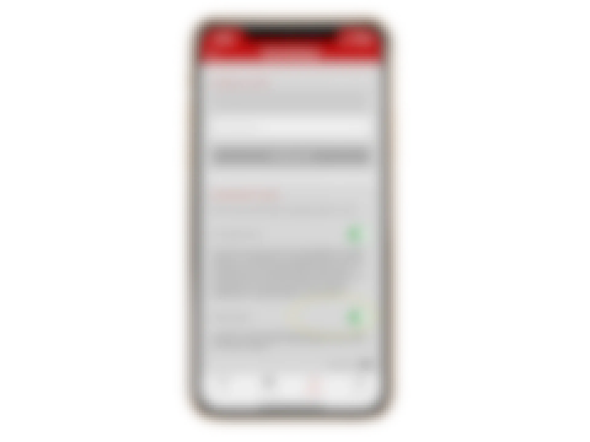 cvs app on iphone shows digital receipts toggl