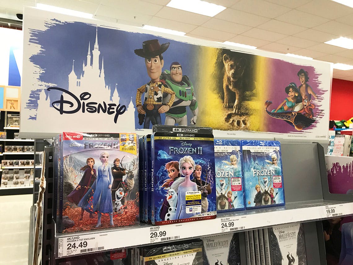 Choose 4 Disney Movies For 1 Each Free Shipping The Krazy Coupon Lady