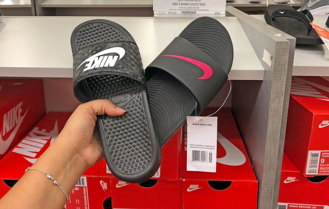 16.99 Nike Slides at JCPenney Shoe Sale The Krazy Coupon Lady