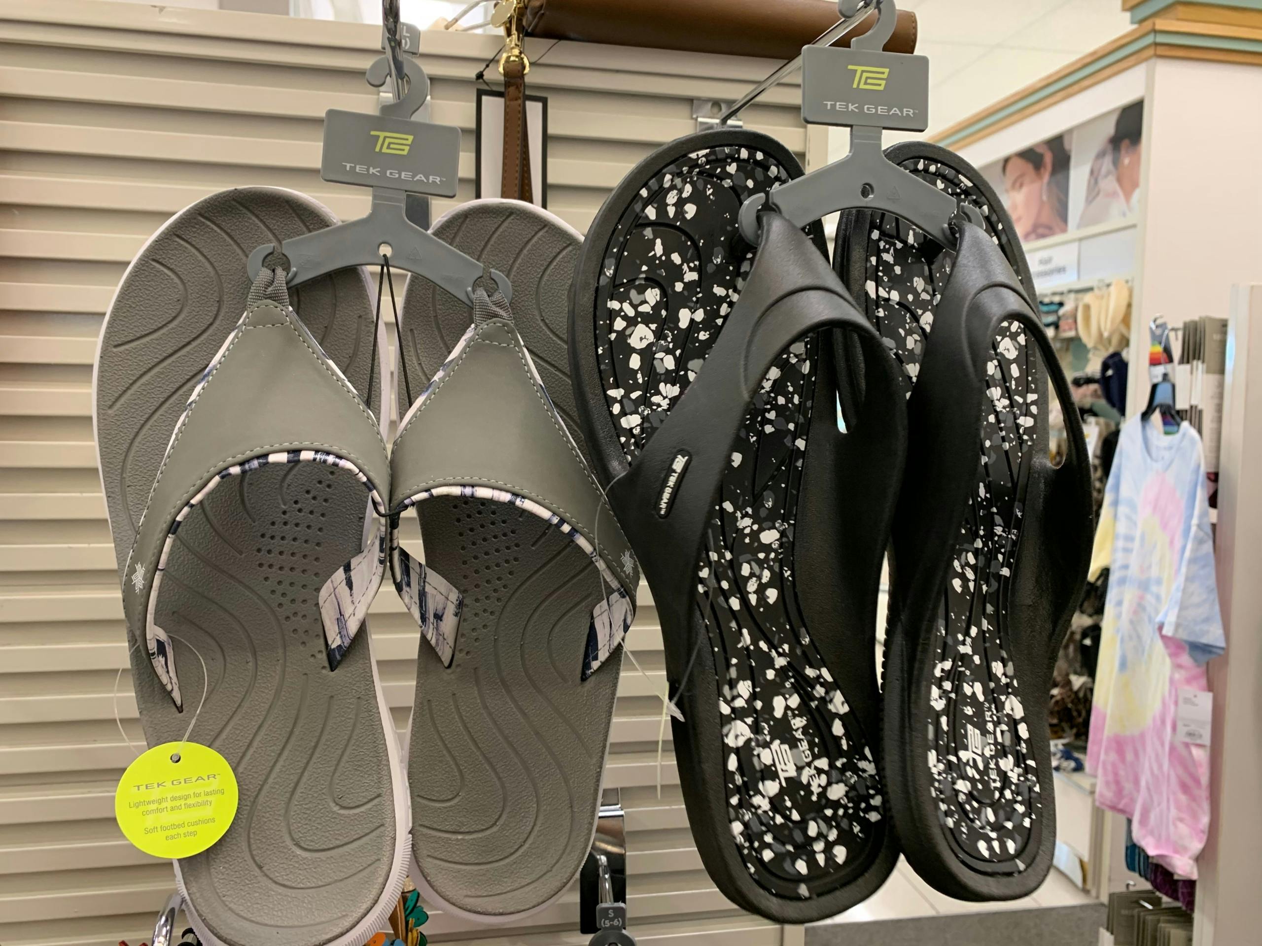tek gear sandals kohls