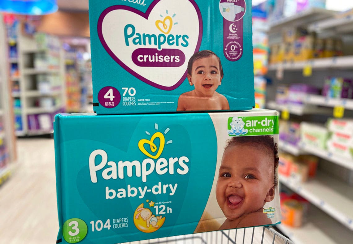 boxed diapers