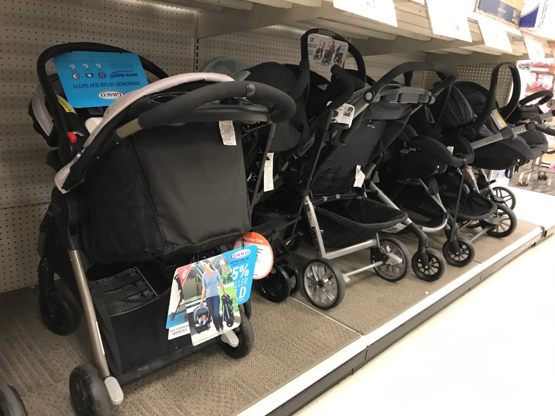 target baby strollers graco
