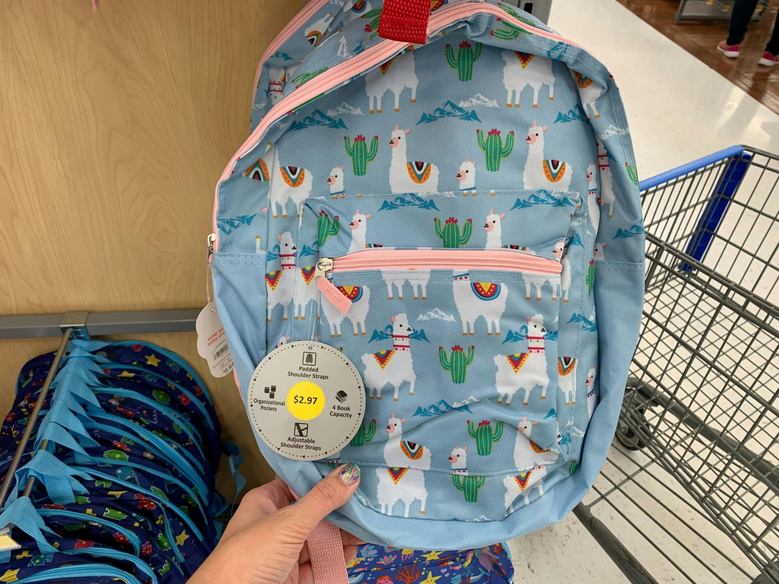 kids book bags at walmart