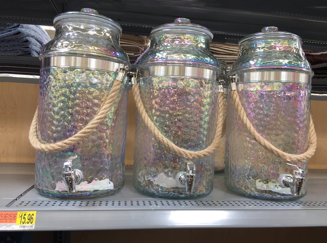 walmart glass drink dispenser