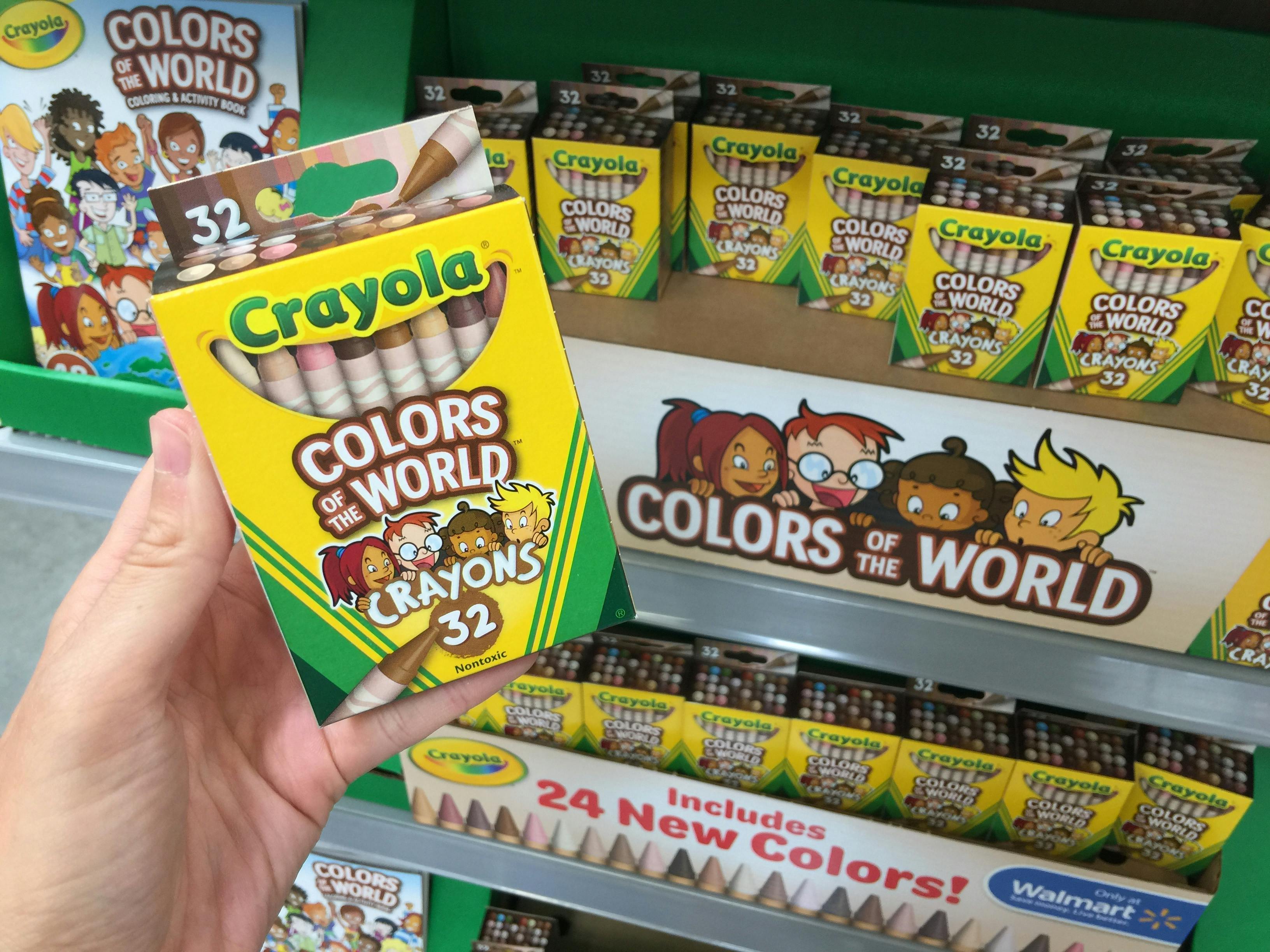 Crayola Colors Of The World Crayons 1 77 At Walmart The Krazy Coupon Lady