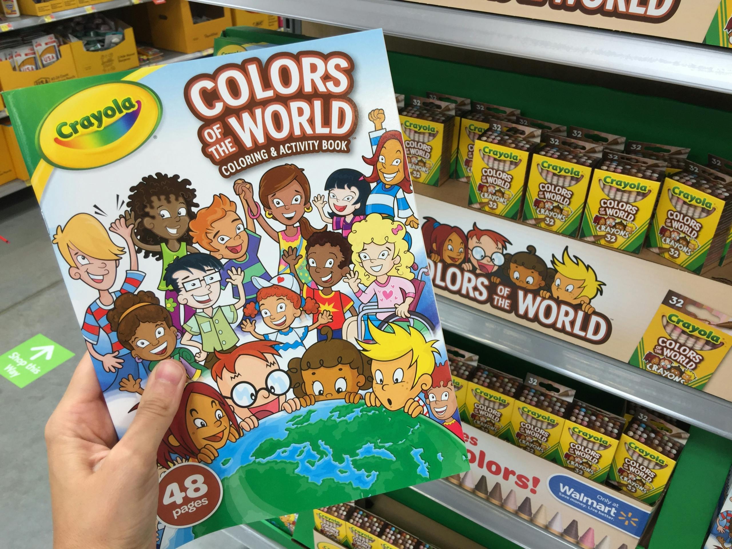 Crayola Colors Of The World Crayons 1 77 At Walmart The Krazy Coupon Lady