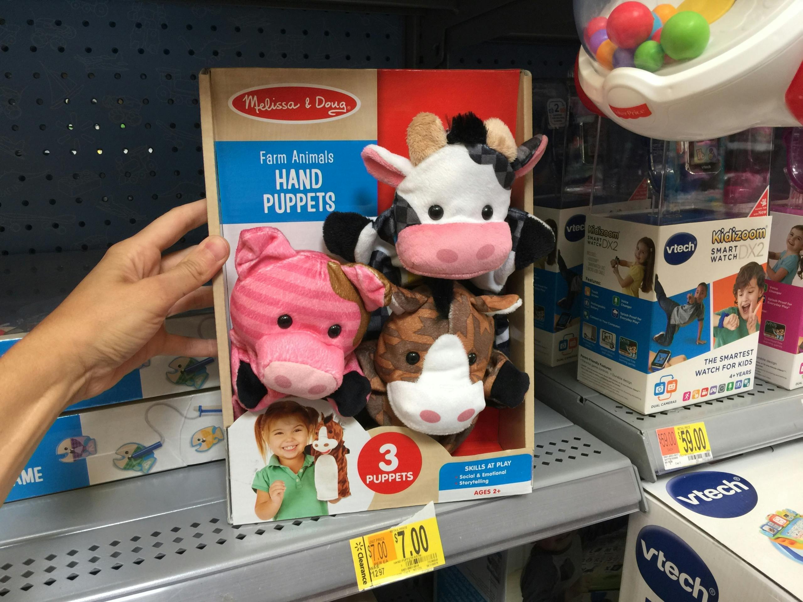 melissa and doug puppets walmart