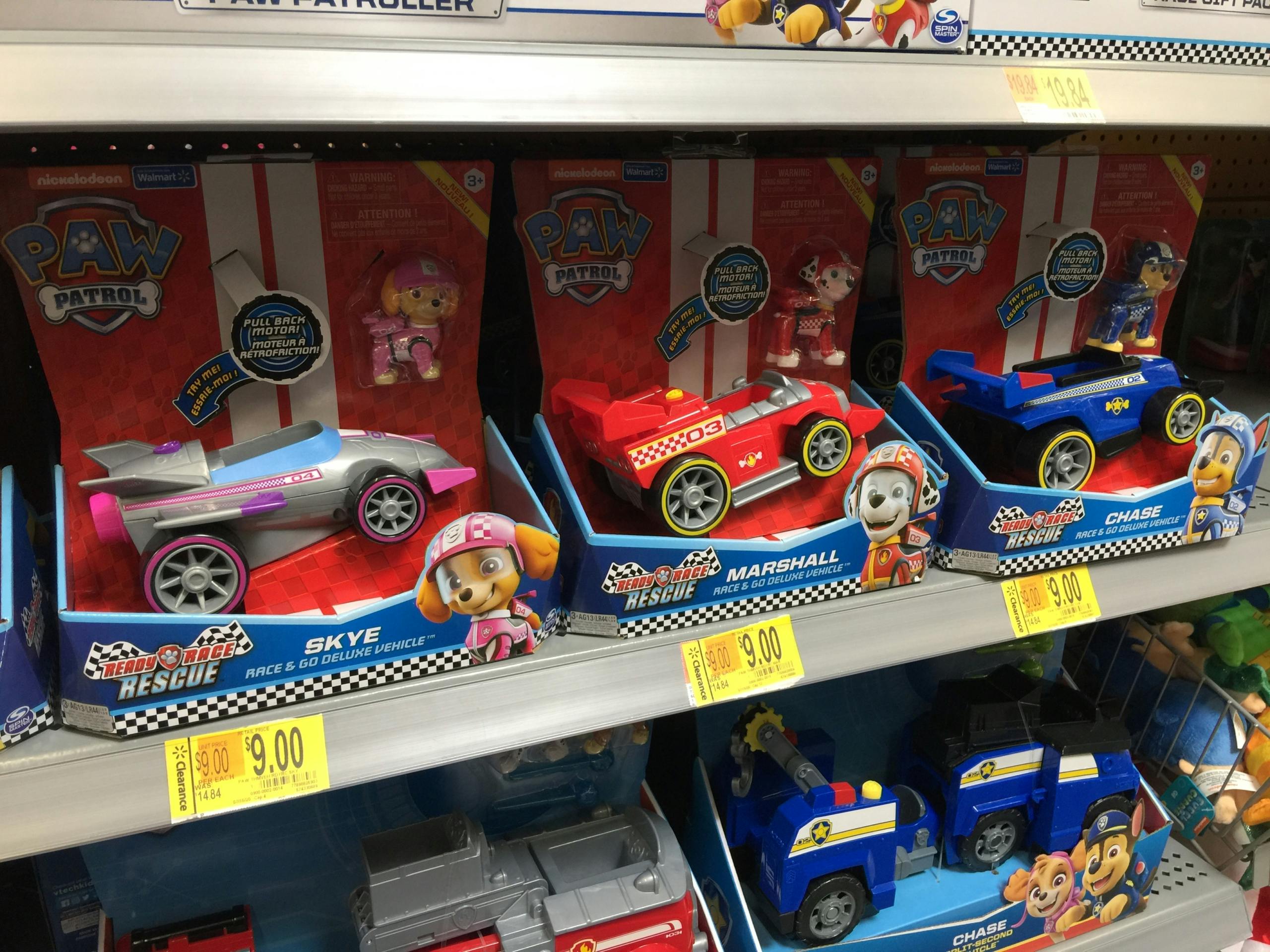 paw patrol toys clearance