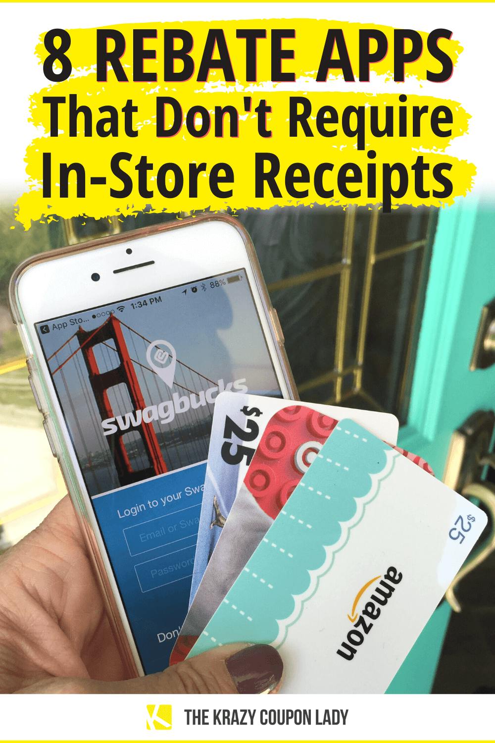 8 Rebate Apps That Don't Require in-Store Receipts