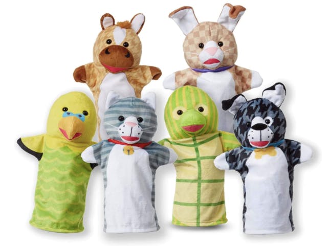 melissa and doug puppets target
