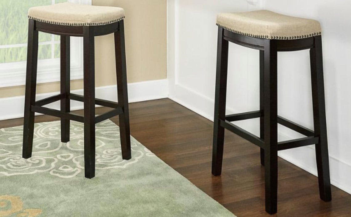 Linon Bar Stool, $15.99 at Bed Bath & Beyond (Reg. $59.99 ...