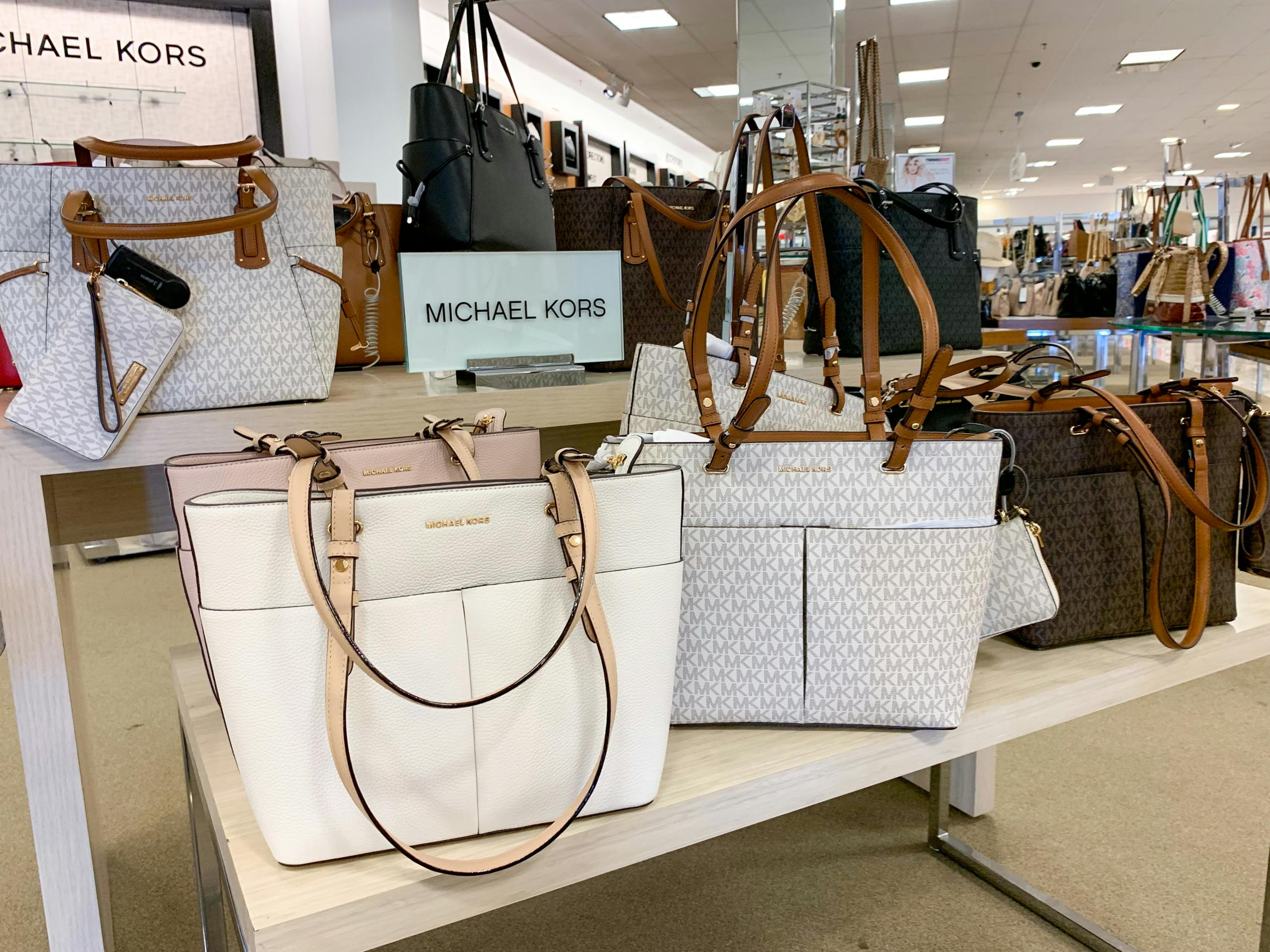 Michael Kors on sale up to 80% off at Belk Department Store | Handbags |  Wallet - YouTube