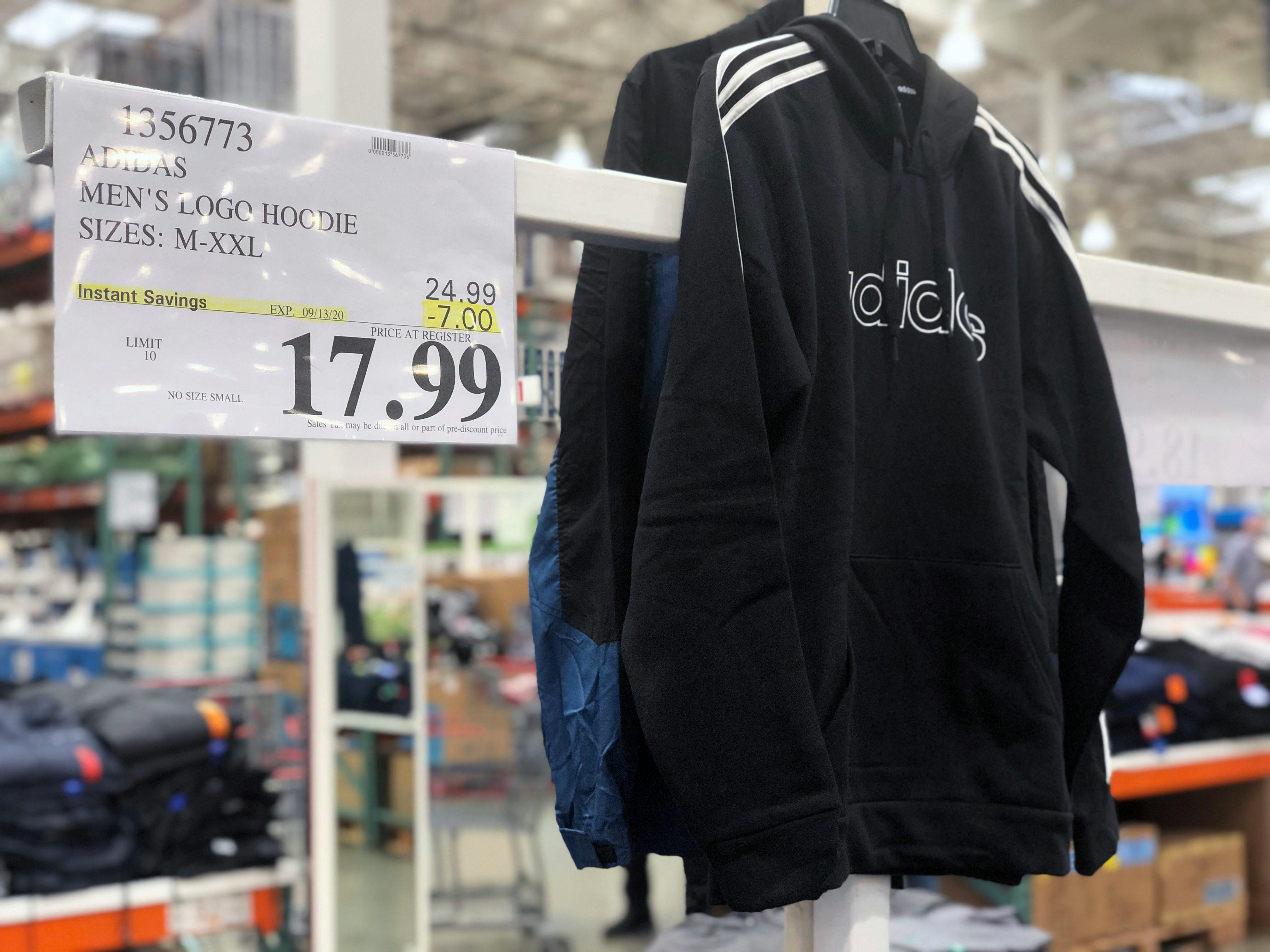 $17.99 Adidas Men's Hoodies at Costco 