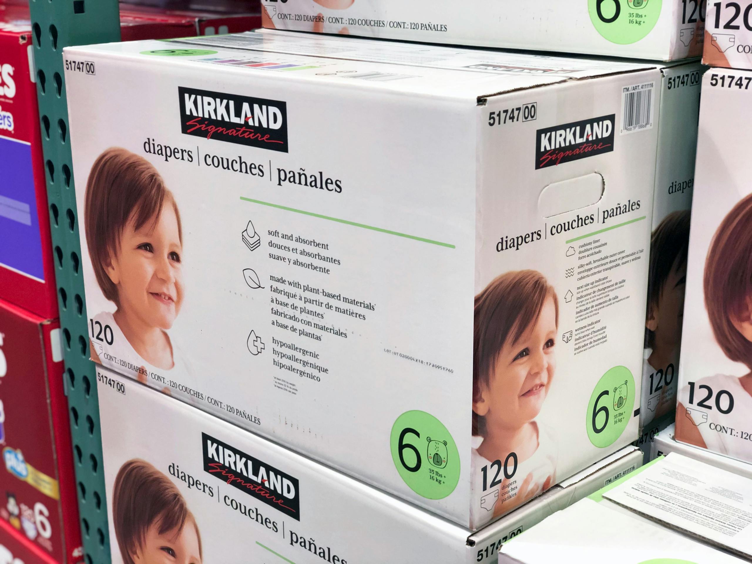 costco diapers size 6