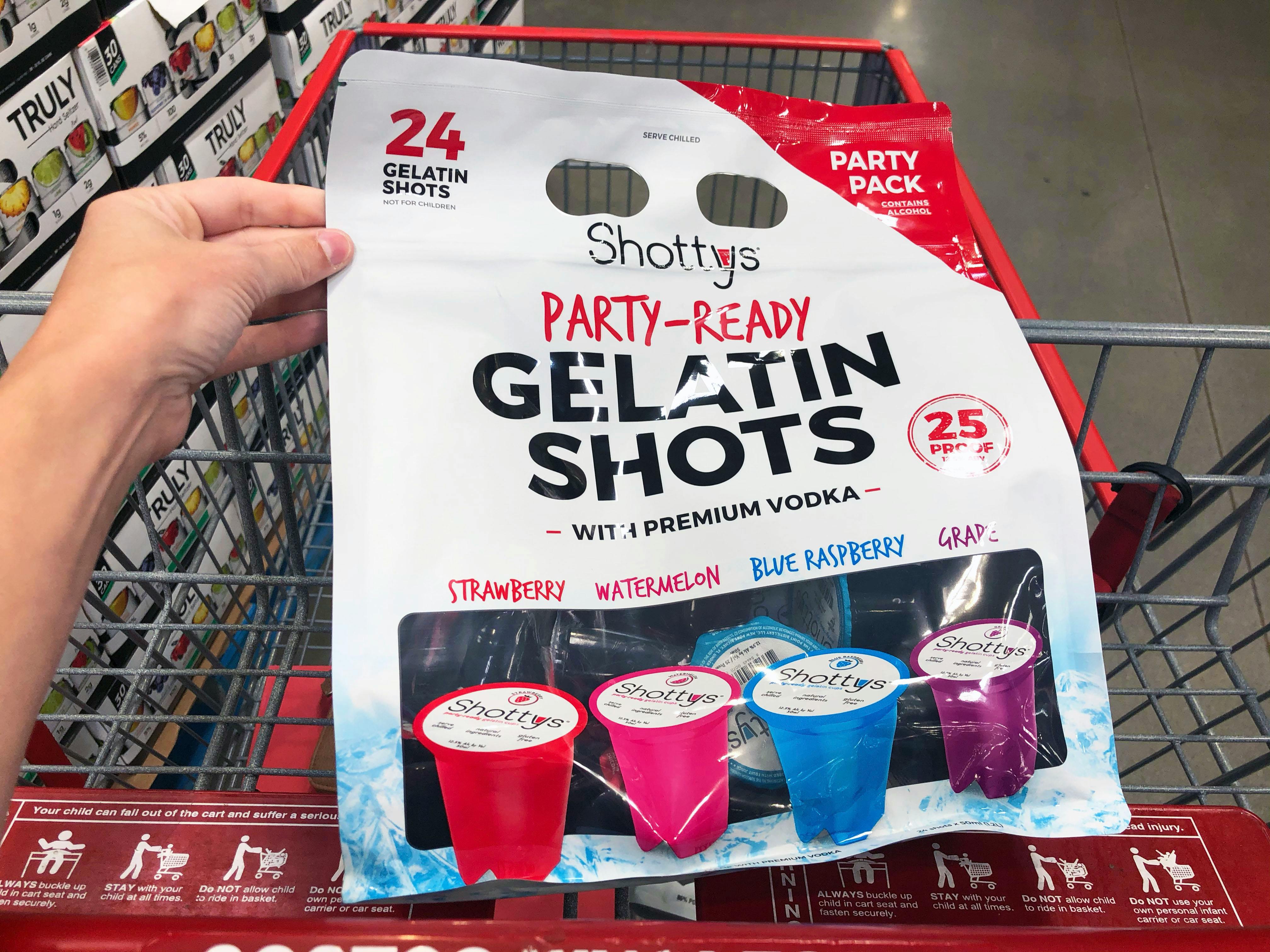party ready gelatin shots
