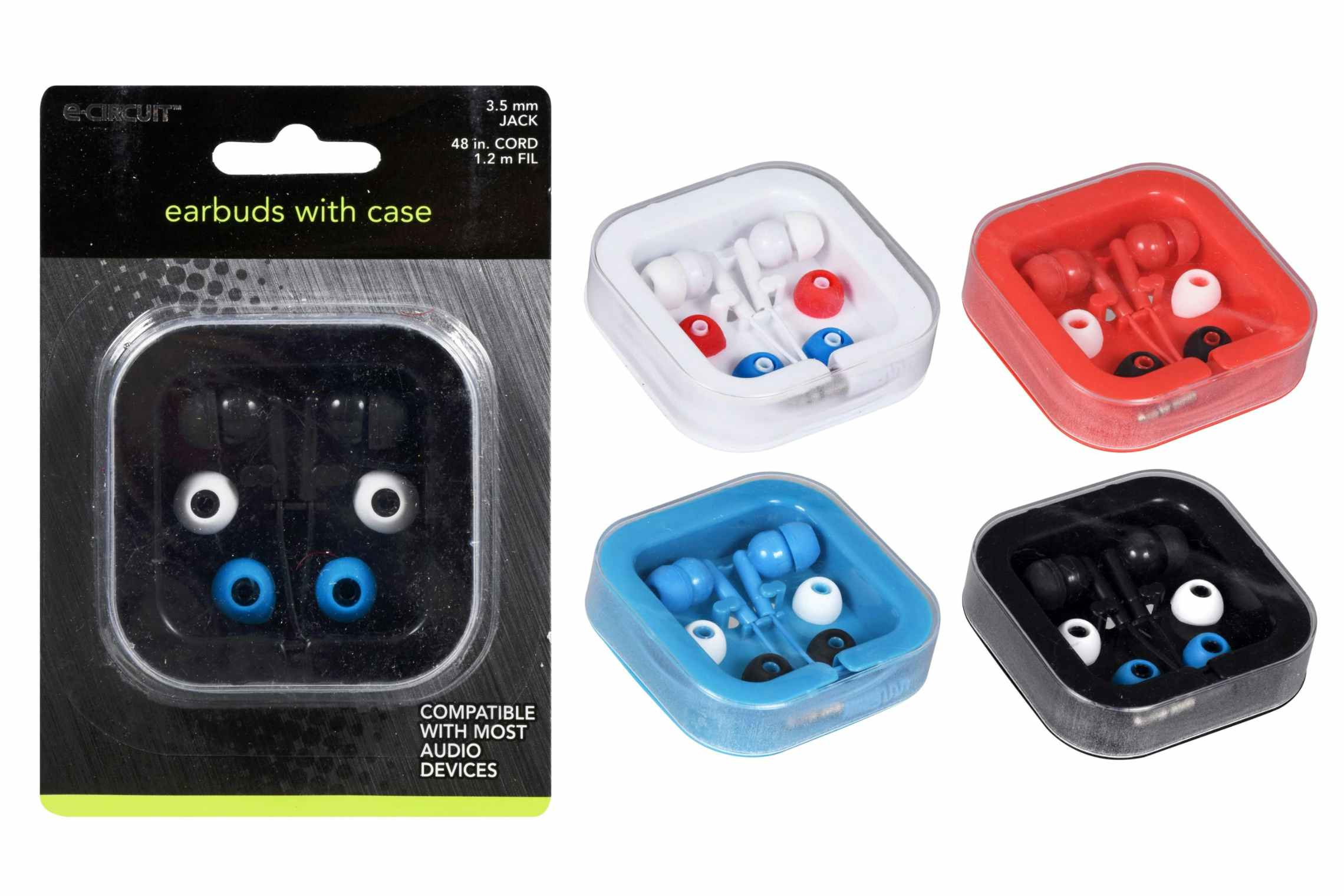 screenshot of earbuds from dollartree.com.