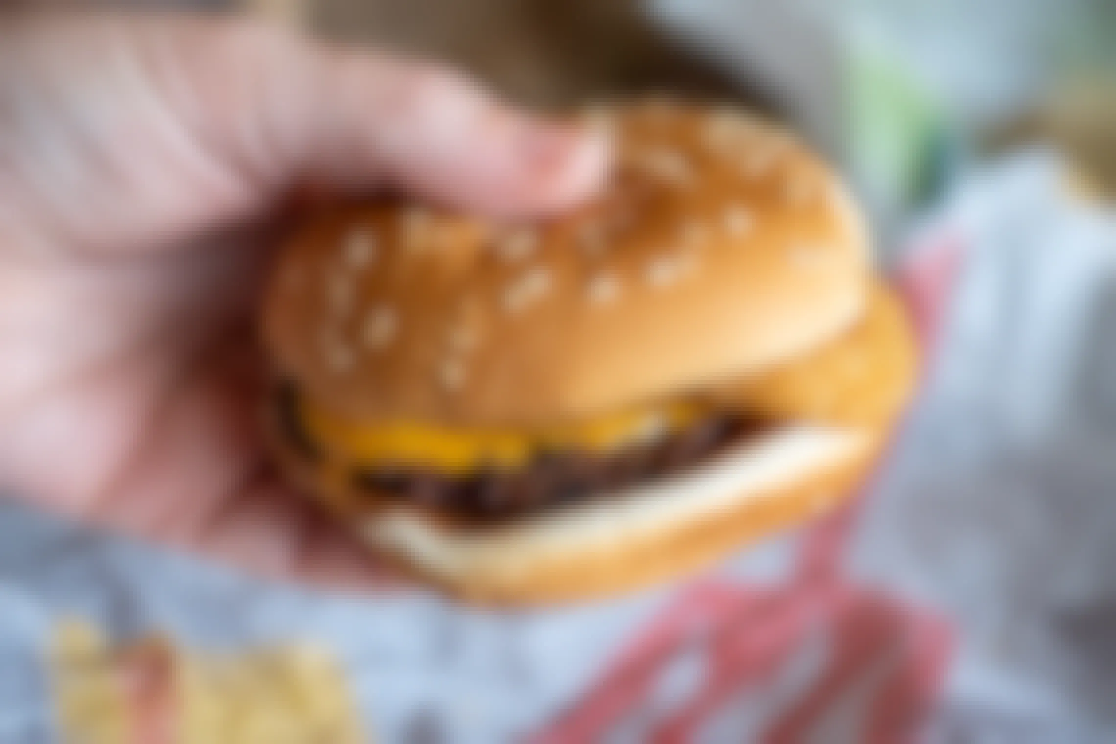 Burger from Burger King