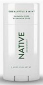 Native Deodorant products, Fetch Rewards Rebate