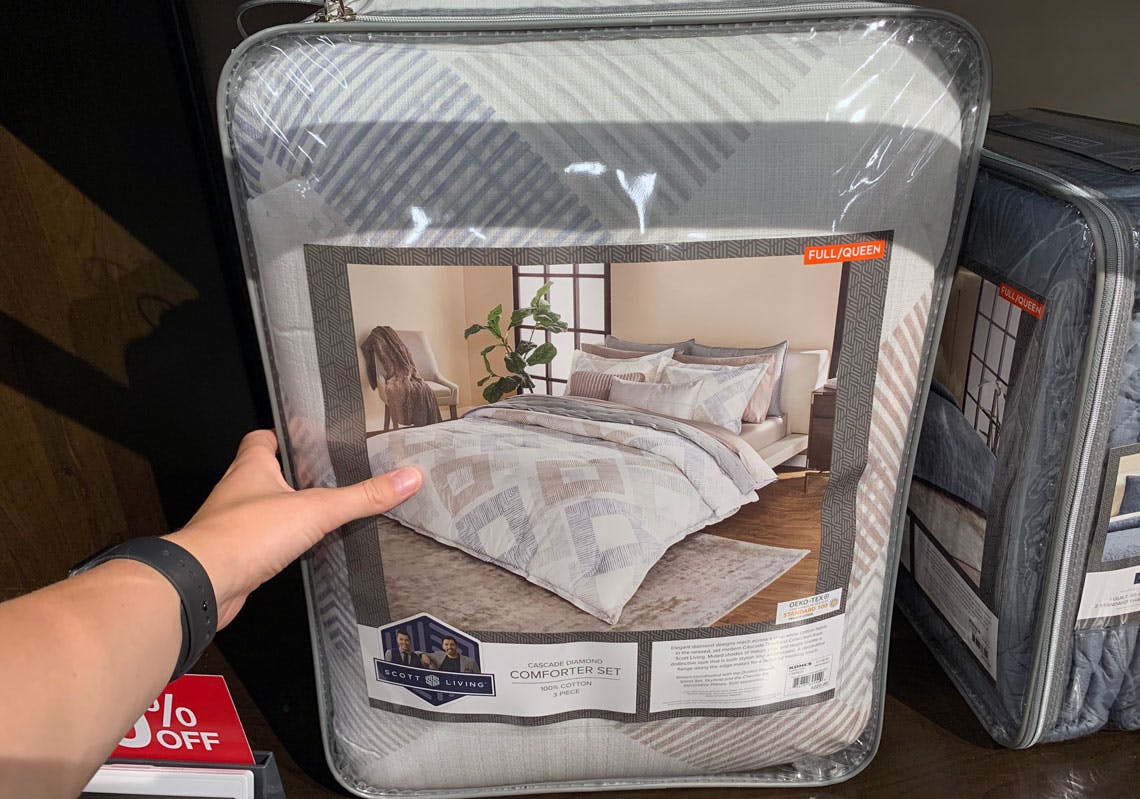 Save Nearly 80 On Scott Living Comforter Sets At Kohl S The Krazy Coupon Lady