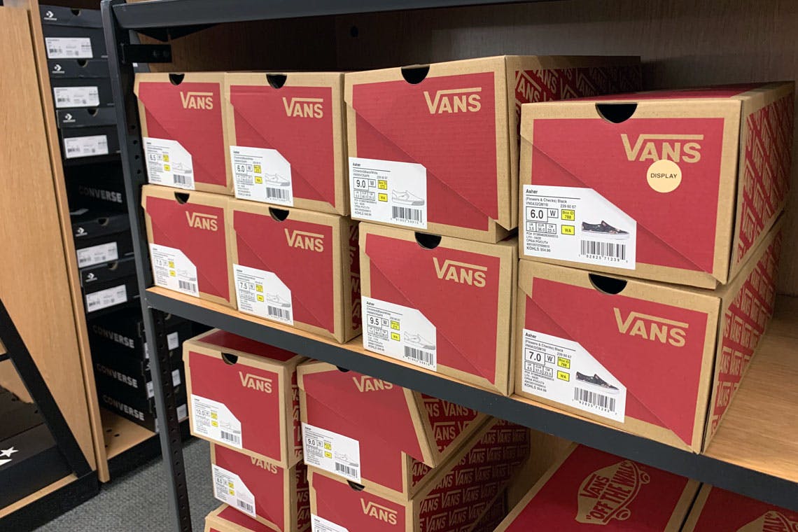 kohls womens vans shoes