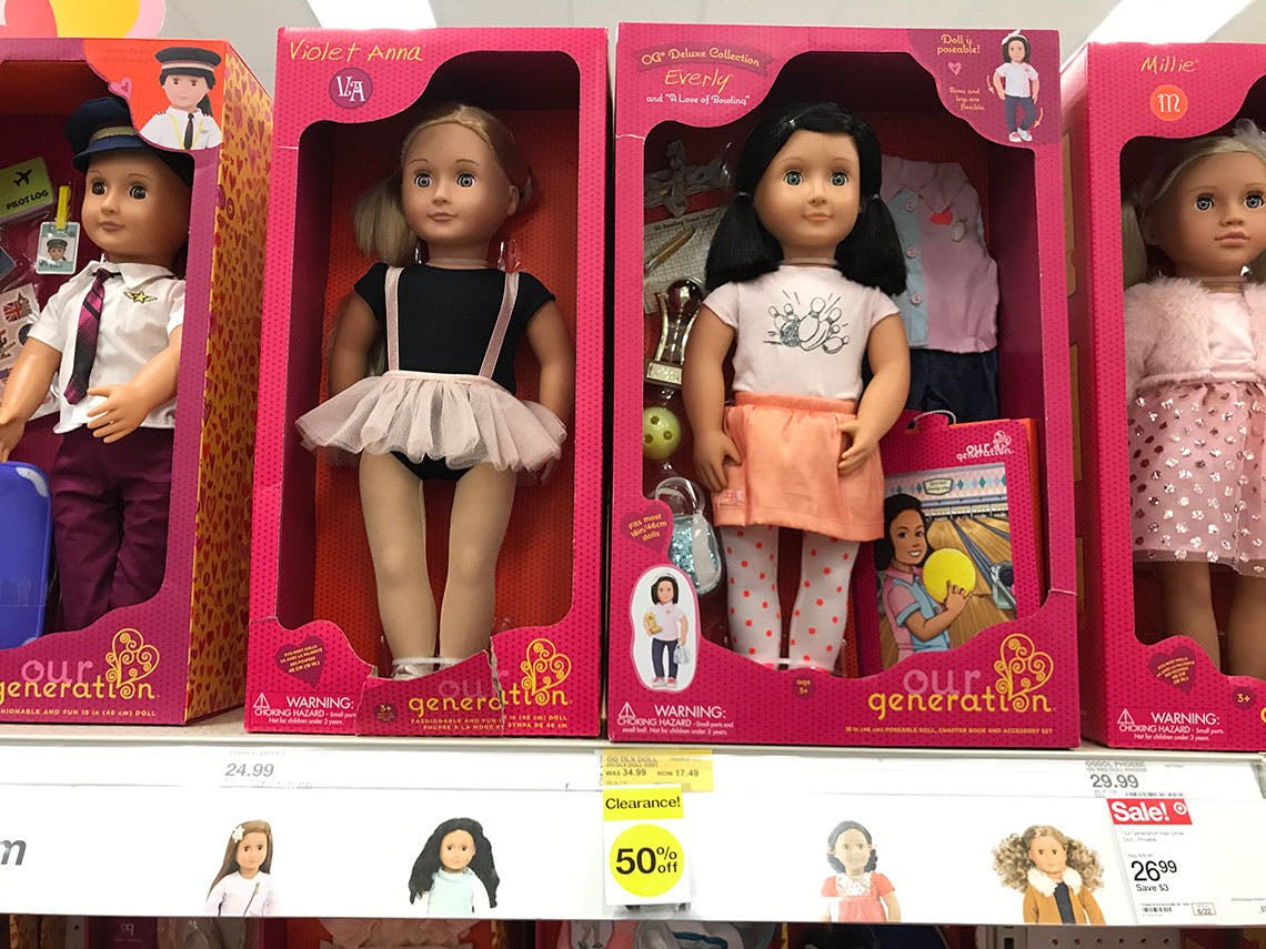 our generation doll clearance