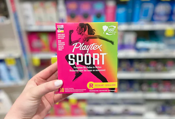 Playtex Sport Tampons: Get 2 Boxes for $7 on Amazon 