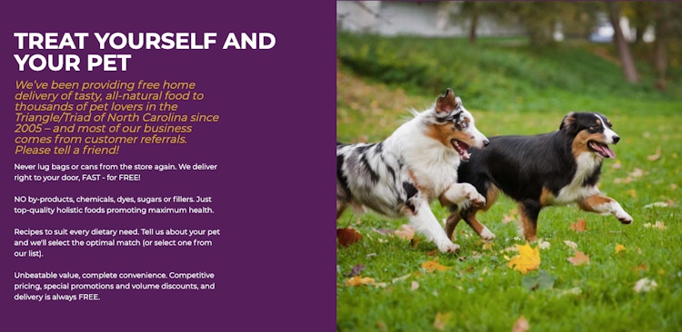 ThePetPantry website