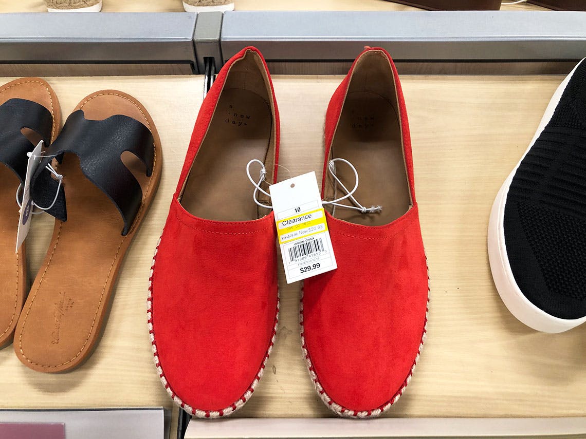 target women's shoes clearance