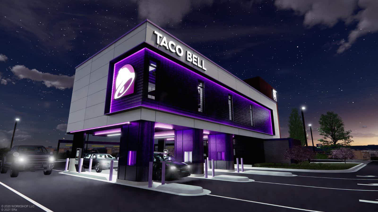 Taco Bell Defy concept art
