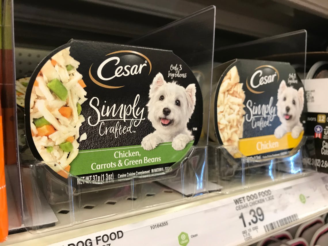 cesar dog food petco