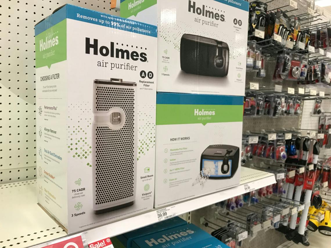target holmes air purifier