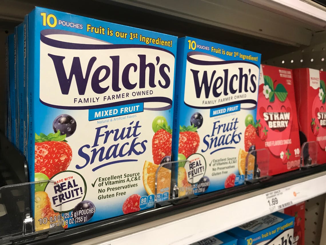 Welch's Fruit Snacks, Only 0.99 at Target The Krazy Coupon Lady