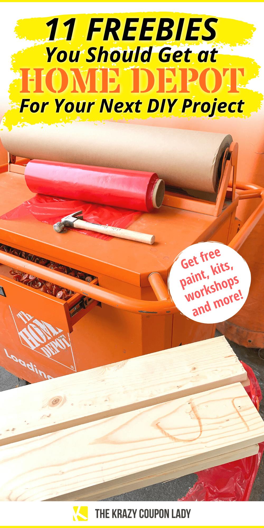 Free Home Depot and 10 Other Things You Can Get for Free The Krazy Coupon Lady
