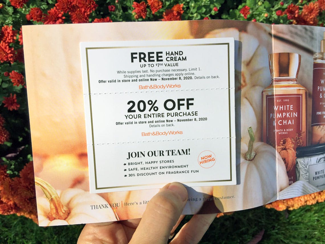 bath and body works coupon