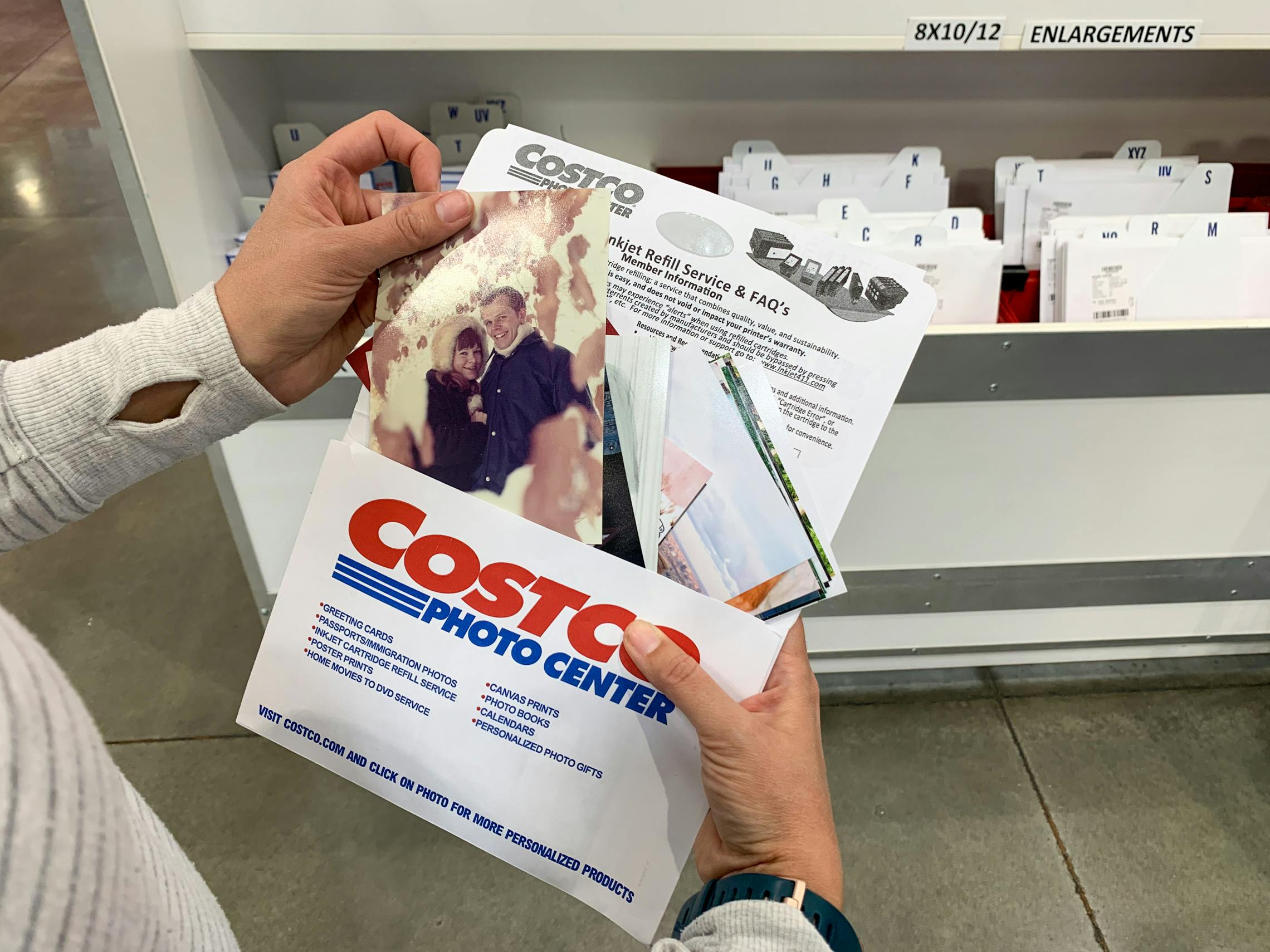 costco photo print sizes and prices