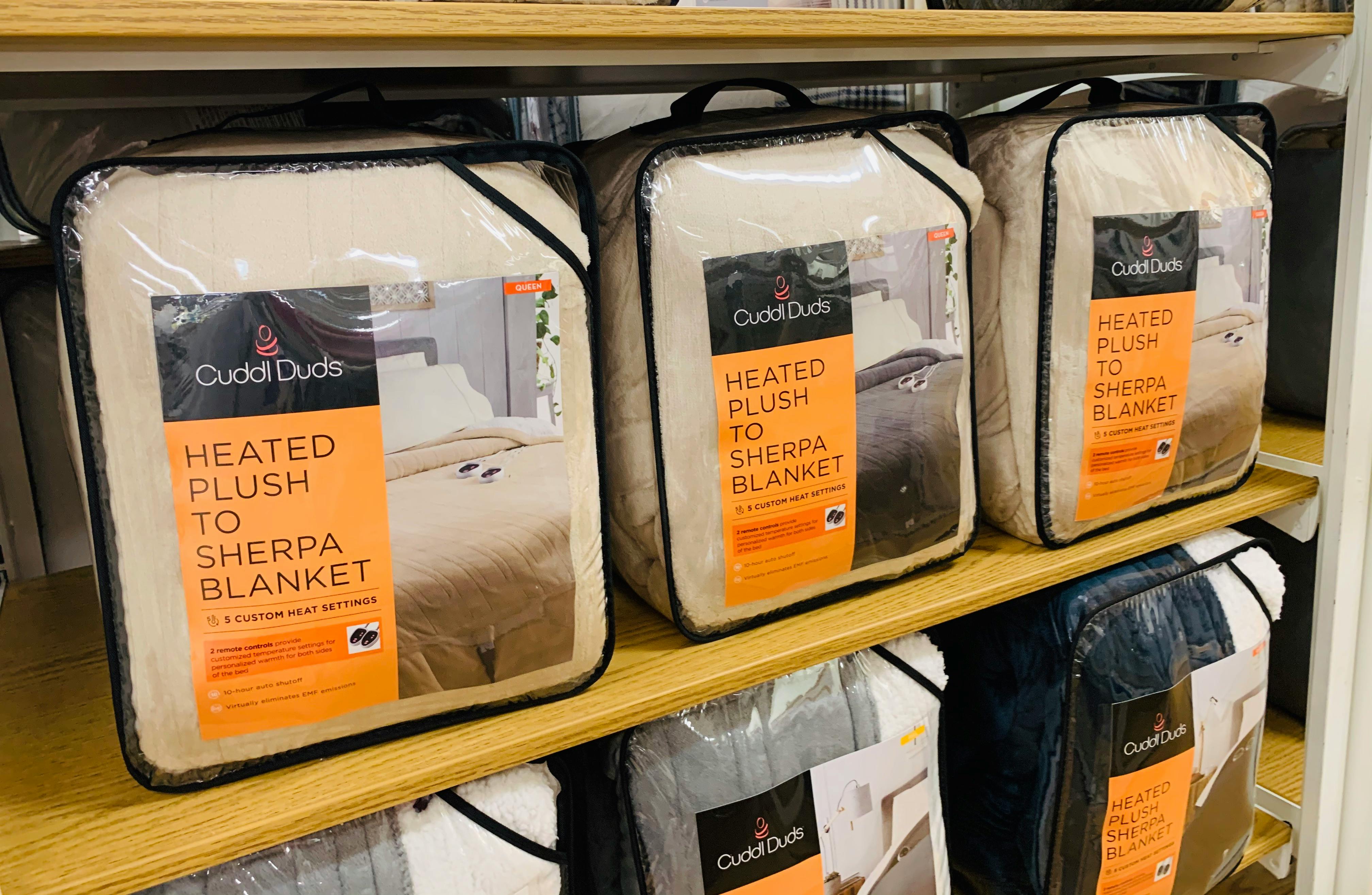 Heated Blanket Kohls Queen Blanket Kohls Cuddl Duds Electric