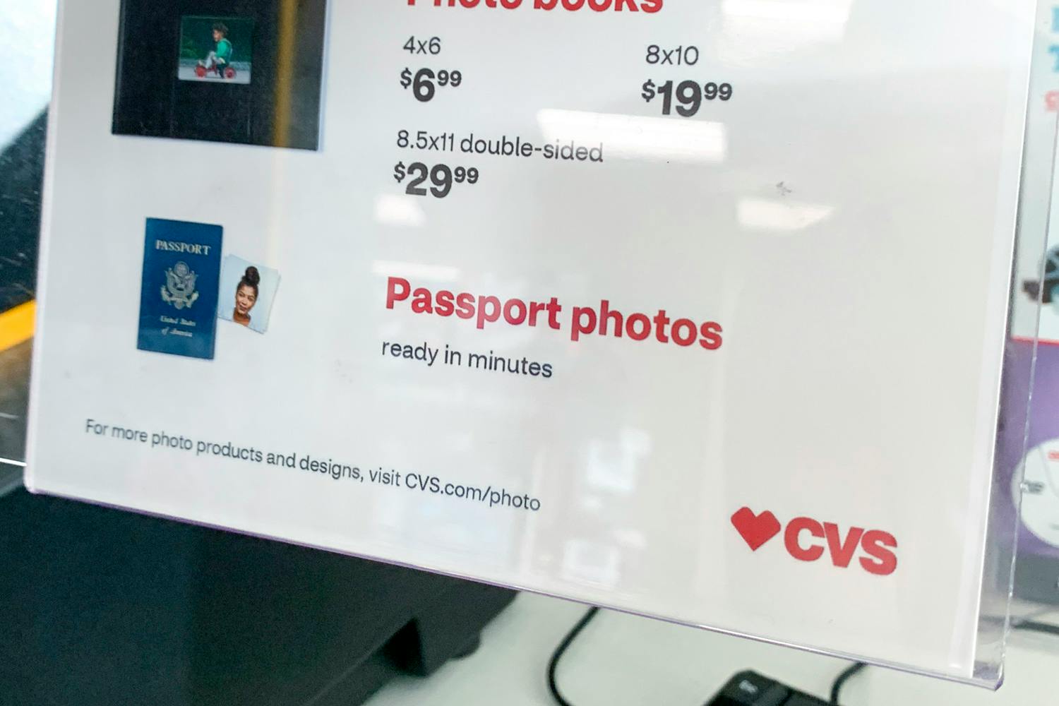 cvs passport photos austin